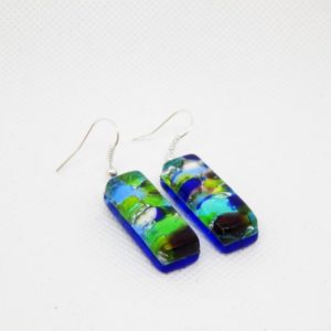 Earrings in Murano glass